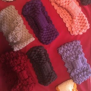Winter head bands! Hand made.